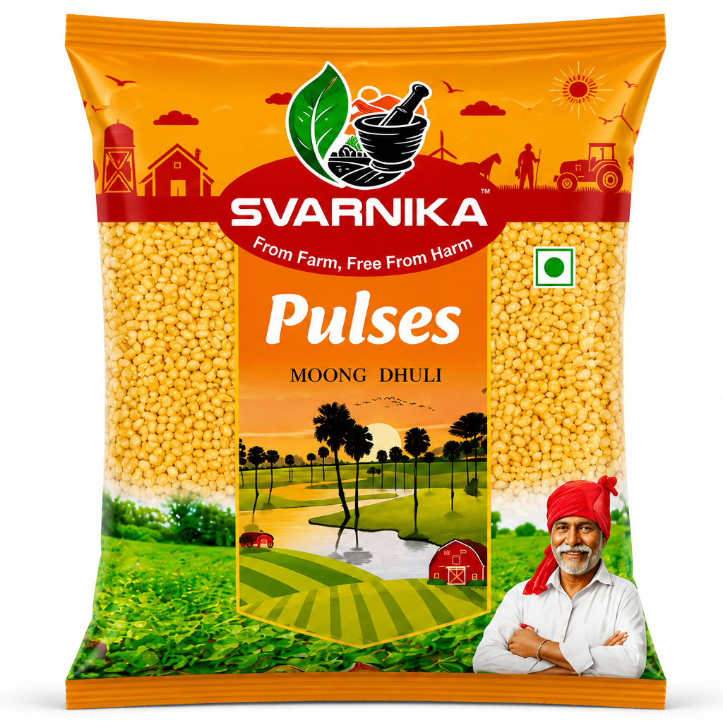 Moong Dhuli (Yellow Moong Dal) (1kg - 500gm)