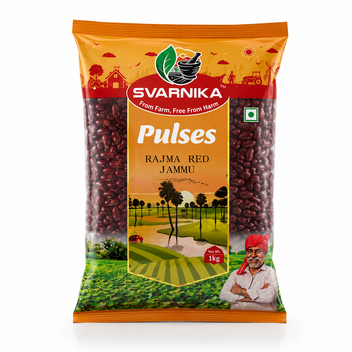 Rajma Red- Jammu (1kg - 500gm)