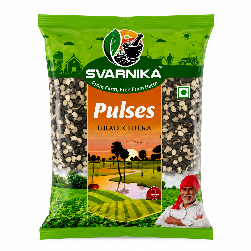 Urad Dal Chilka (Split Black Gram) (1kg - 500gm) - Image 2