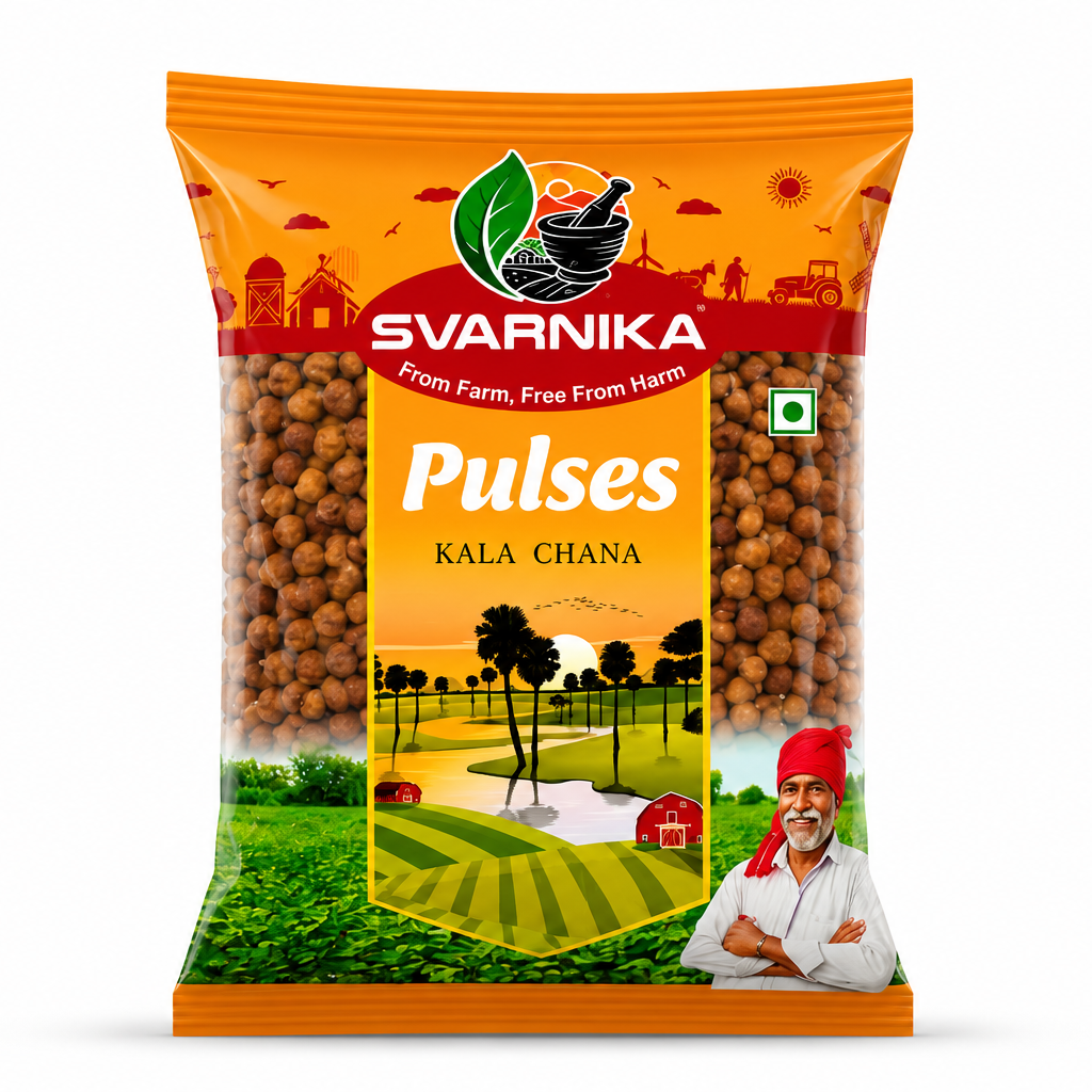 Kala Chana (Black Chickpeas) (1kg - 500gm)